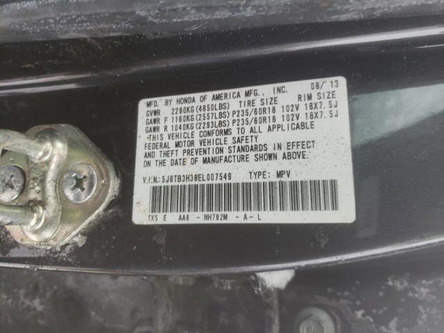 2014 ACURA RDX 5J8TB3H38EL007549