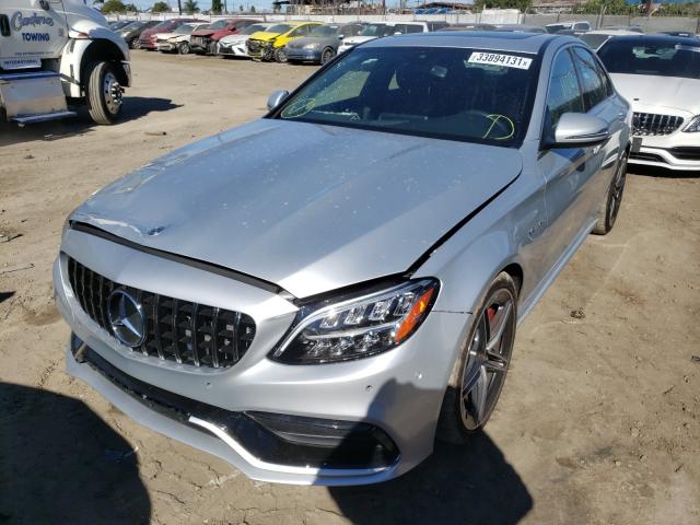 2019 MERCEDES-BENZ C 63 AMG-S 55SWF8HB9KU302340