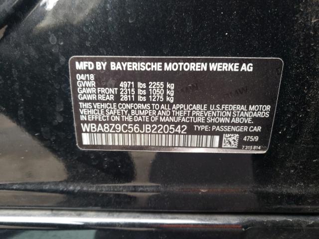 2018 BMW 330 XIGT WBA8Z9C56JB220542