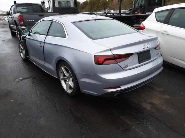 2019 AUDI A5 PREMIUM WAUSNAF55KA017499