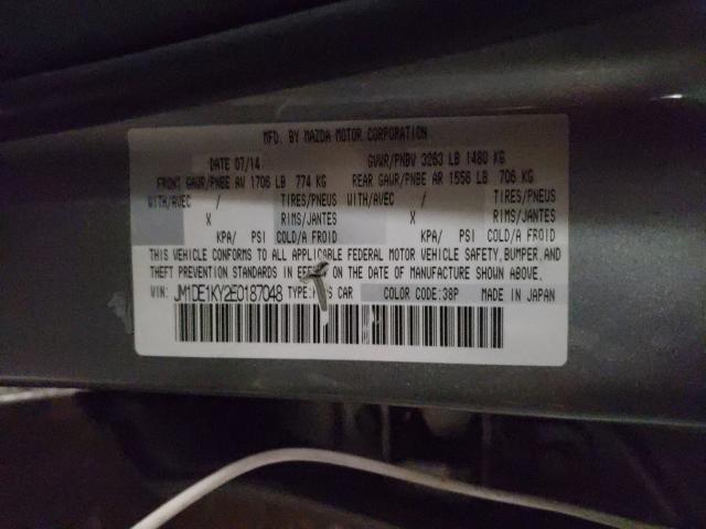 2014 MAZDA MAZDA2 SPO JM1DE1KY2E0187048
