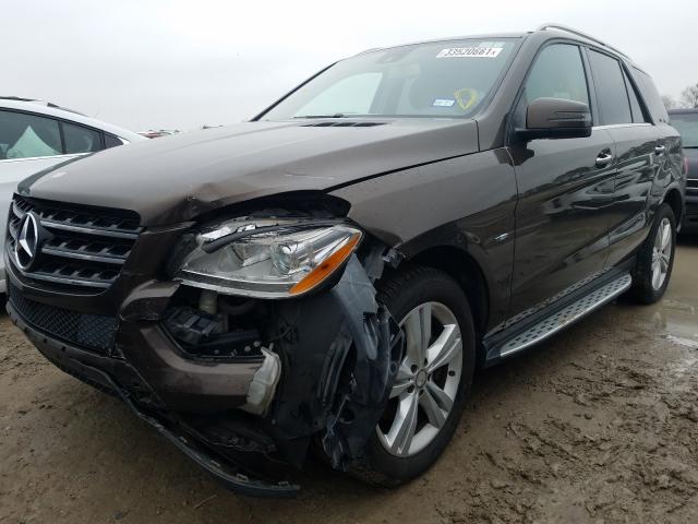 2012 MERCEDES-BENZ ML 350 BLU 4JGDA2EB3CA031452