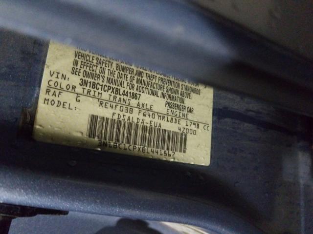 2011 NISSAN VERSA S 3N1BC1CPXBL441867