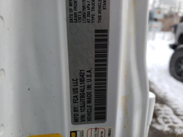 2020 JEEP GLADIATOR 1C6JJTBG4LL185421