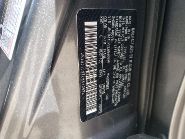 2020 NISSAN ROGUE SPOR JN1BJ1CV7LW540985