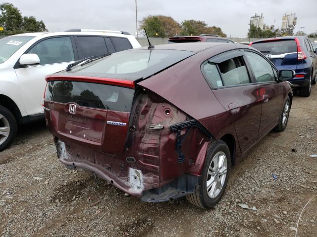 2011 HONDA INSIGHT EX JHMZE2H75BS004010
