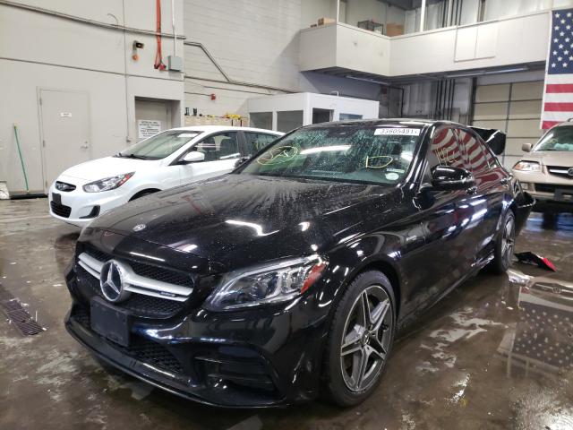 2019 MERCEDES-BENZ C 43 AMG 55SWF6EBXKU286254
