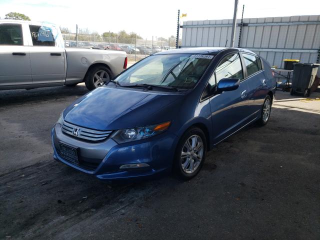 2010 HONDA INSIGHT EX JHMZE2H75AS024496