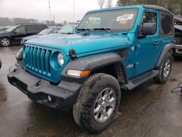 2020 JEEP WRANGLER S 1C4GJXAG9LW206547