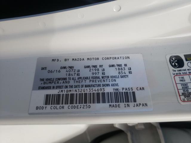 2016 MAZDA 3 GRAND TO - JM1BM1N32G1354693