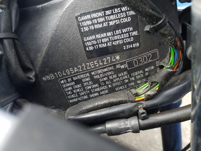 2002 BMW R1150 GS WB10495A22ZE54274