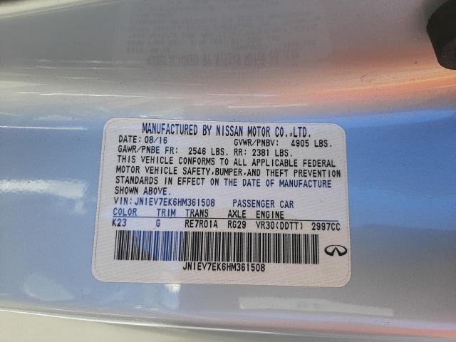 2017 INFINITI Q60 PREMIU JN1EV7EK6HM361508