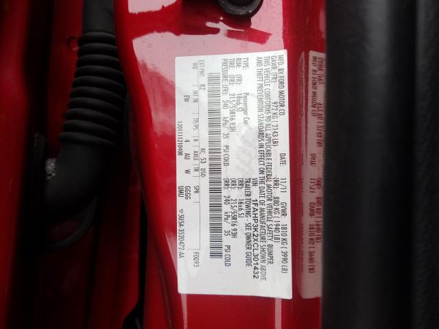 2012 FORD FOCUS SE 1FAHP3K2XCL301432