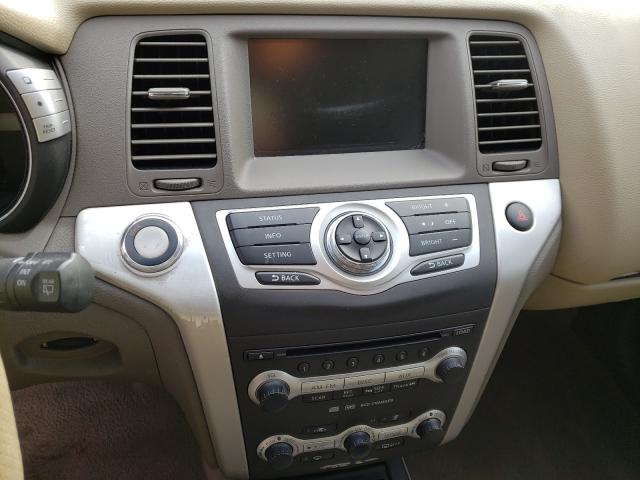 2010 NISSAN MURANO S JN8AZ1MW7AW105863