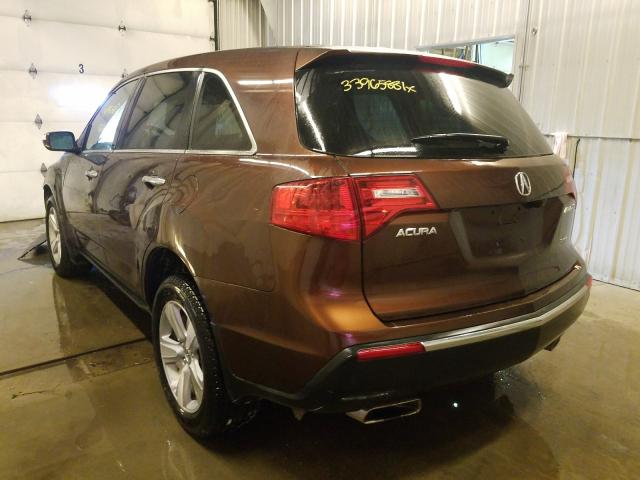 2010 ACURA MDX TECHNO 2HNYD2H6XAH518295