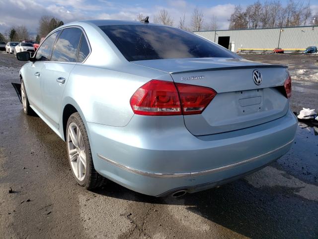 2013 VOLKSWAGEN PASSAT - 1VWBN7A39DC123678
