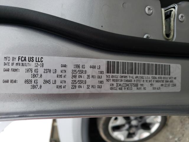 2019 JEEP COMPASS LI 3C4NJCCB4KT675888