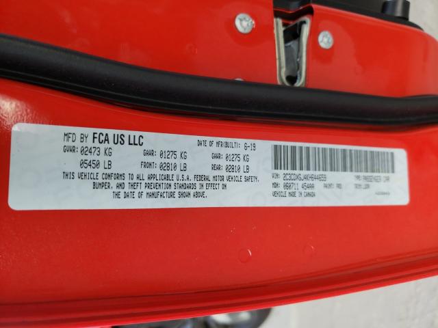 2019 DODGE CHARGER SC 2C3CDXGJ4KH644659