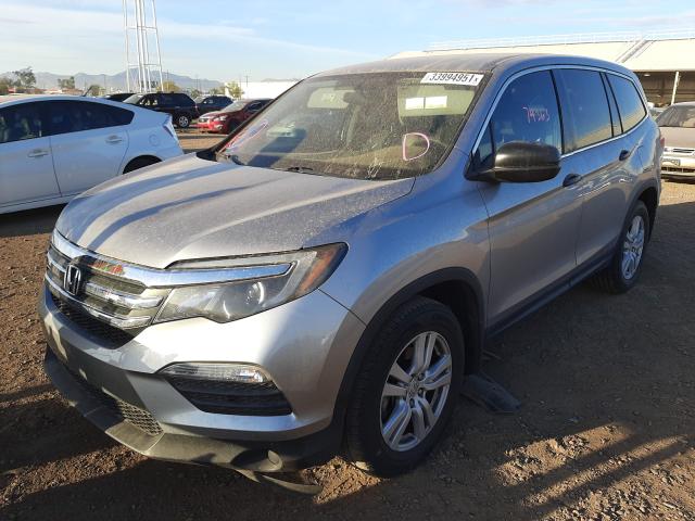 2016 HONDA PILOT LX 5FNYF5H10GB015279