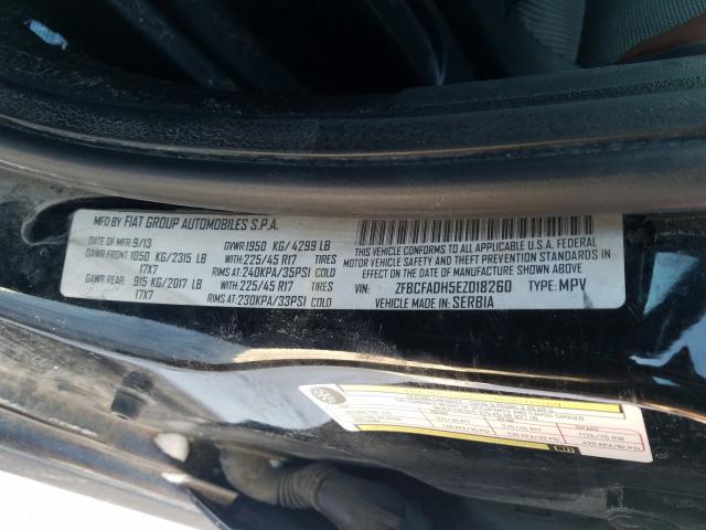 2014 FIAT 500L TREKK ZFBCFADH5EZ018260