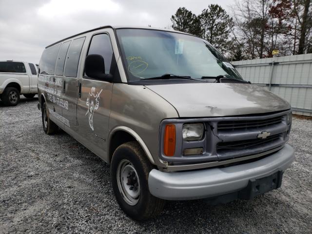 Salvage cars for sale from Copart Loganville, GA: 2002 Chevrolet Express G3