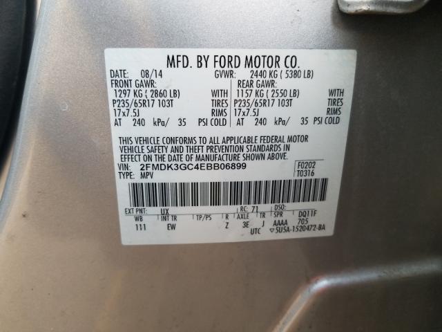 2014 FORD EDGE SE - 2FMDK3GC4EBB06899