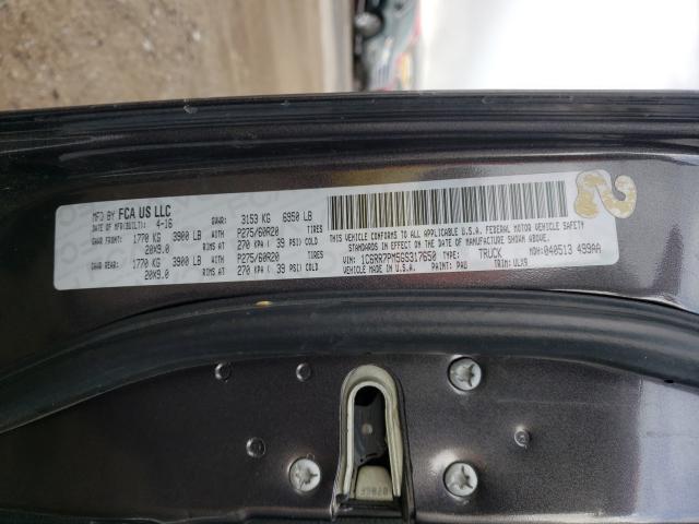 2016 DODGE RAM 1500 L 1C6RR7PM5GS317650