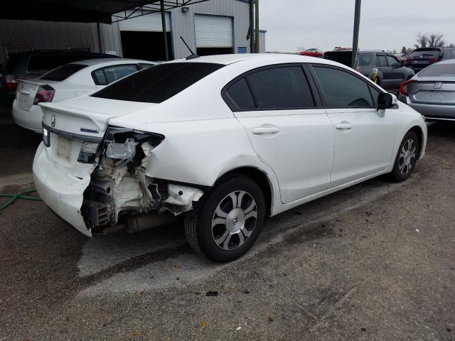 2013 HONDA CIVIC HYBR 19XFB4F26DE004135