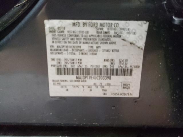 2018 FORD ECOSPORT T MAJ3P1VE4JC203398