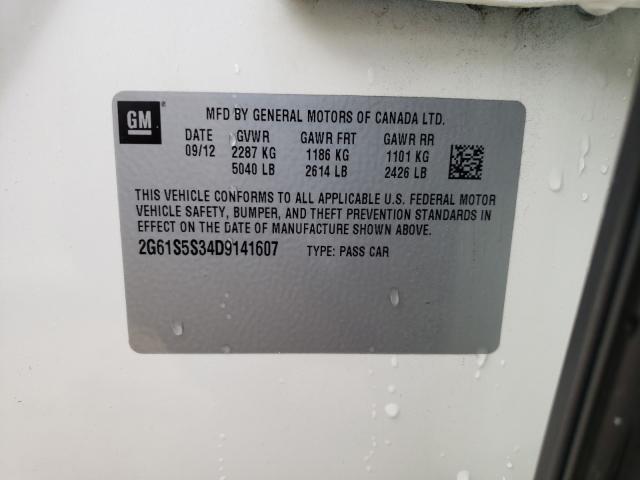 2013 CADILLAC XTS PREMIU 2G61S5S34D9141607