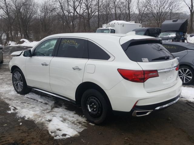 2017 ACURA MDX TECHNO 5J8YD4H57HL004105