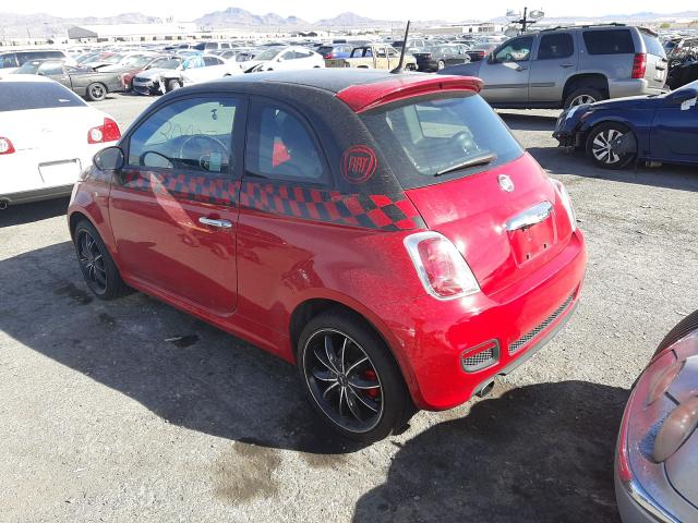 2012 FIAT 500 SPORT 3C3CFFBR7CT335584