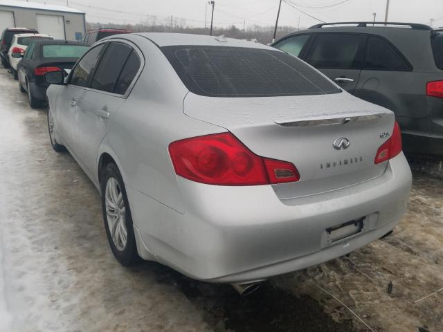 2012 INFINITI G25 JN1DV6AR3CM731377