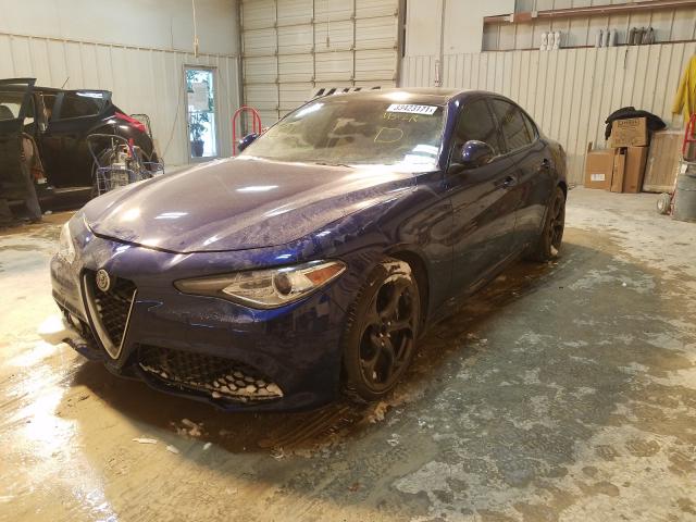 2018 ALFA ROMEO GIULIA TI ZARFAECN4J7597535