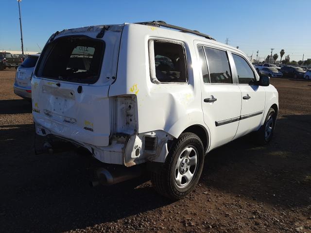 2014 HONDA PILOT LX 5FNYF4H21EB041793