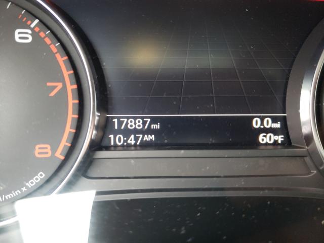 2019 AUDI A5 PREMIUM WAUANCF57KA061902