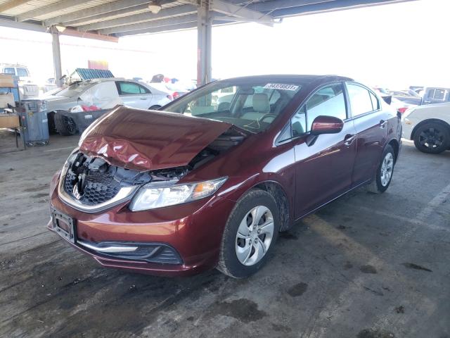 2015 HONDA CIVIC LX - 19XFB2F56FE708028