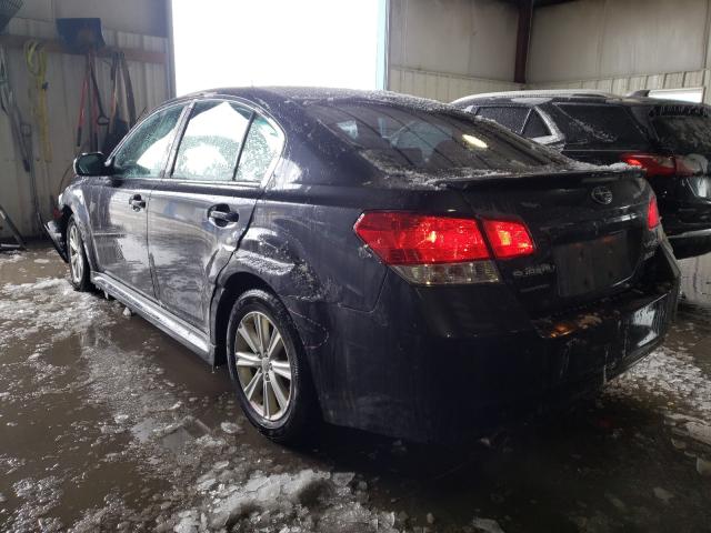 2011 SUBARU LEGACY 2.5 4S3BMBG67B3246256