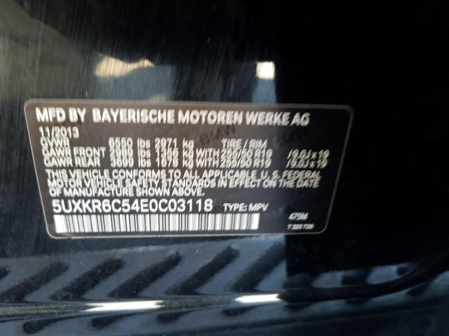 2014 BMW X5 XDRIVE5 5UXKR6C54E0C03118