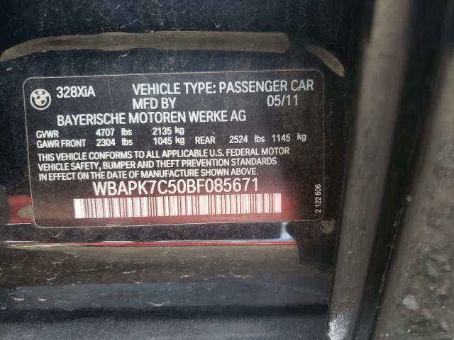 2011 BMW 328 XI - WBAPK7C50BF085671