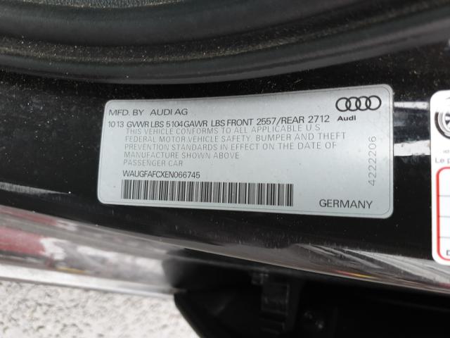 2014 AUDI A6 WAUGFAFCXEN066745
