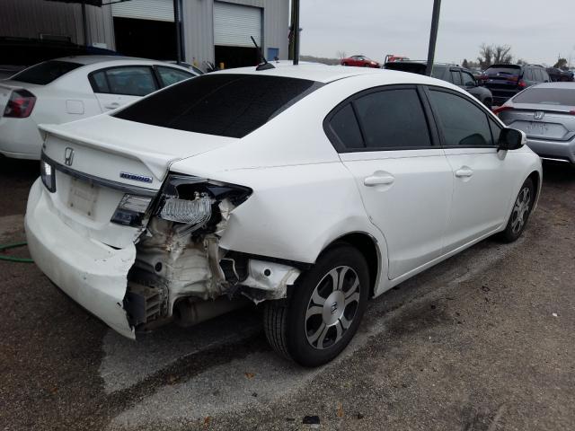 2013 HONDA CIVIC HYBR 19XFB4F26DE004135