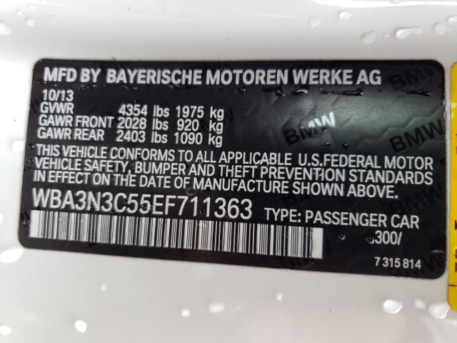 2014 BMW 428 I WBA3N3C55EF711363