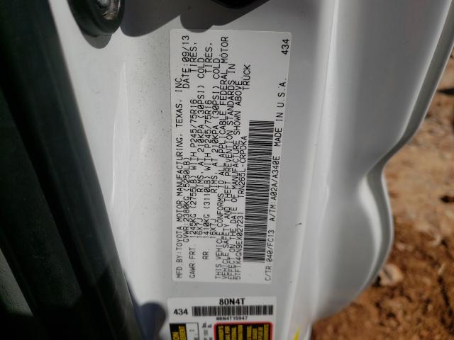 2014 TOYOTA TACOMA PRE 5TFTX4GN9EX027231