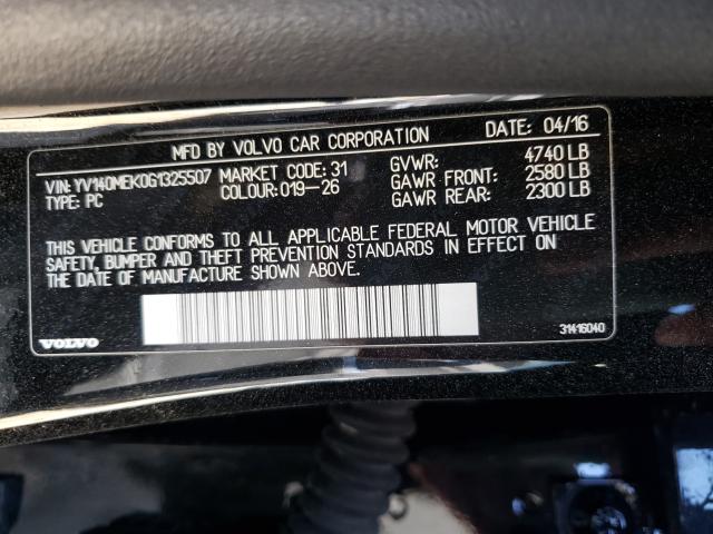 2016 VOLVO V60 T5 PRE YV140MEK0G1325507