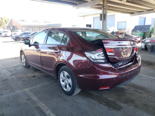 2015 HONDA CIVIC LX - 19XFB2F56FE708028