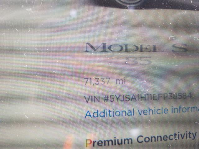 2014 TESLA MODEL S - 5YJSA1H11EFP38584