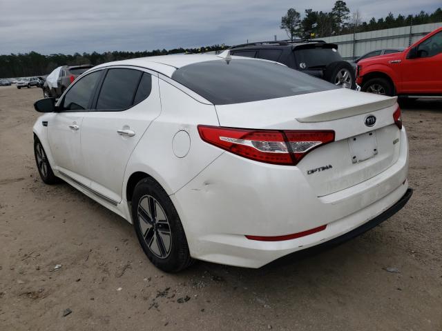 2012 KIA OPTIMA HYB KNAGM4AD9C5019579