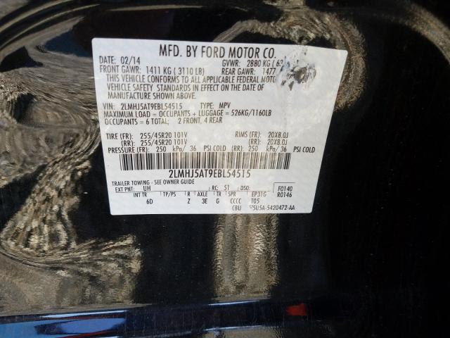 2014 LINCOLN MKT 2LMHJ5AT9EBL54515