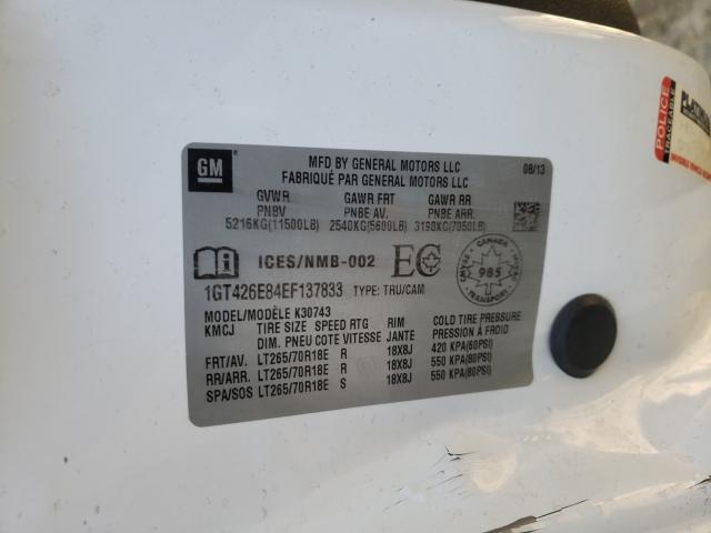 2014 GMC SIERRA DEN 1GT426E84EF137833